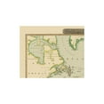 thumbnail image 4 of Historic Nautical Map - North Atlantic Ocean - Thomson 1817 - Vintage Wall Art, 4 of 4