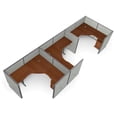 thumbnail image 1 of OFM Workstation Panel System 1x3 Configuration, 1 of 4