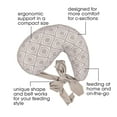 thumbnail image 2 of Boppy Anywhere Nursing Pillow, Latte Rattan, 2 of 7