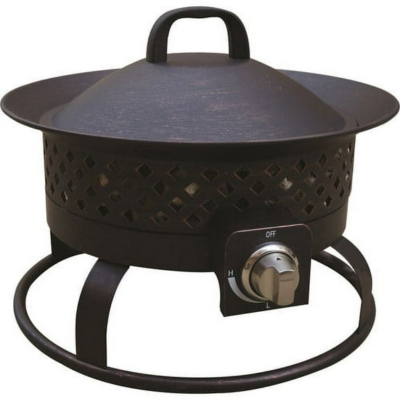 Aurora Steel Firebowl