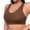 Coffee-bras for women, variant on Sports Bras for Women Criss Cross Wide Straps High Support Bra Trendy Seamless Gym Crop Tank Tops Racerback Workout Yoga Running Top