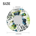 thumbnail image 6 of Kdxio Game All Day Print Shower Cap for Women,Elastic and Reusable,Double Waterproof Layers Bathing Hat, 6 of 9
