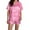 ZF Pink, variant on Pajamas for Women Set Easter Cute Print Short Sleeve Button Down Shirt Shorts Set Beige Lounge Sets for Women L