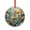 Pattern-3, variant on Cute Owl on Tree Stump Xmas Ornament Cute Animal Owl Round Shaped Glass Ornament Hanging Ornaments for Holiday Decoration
