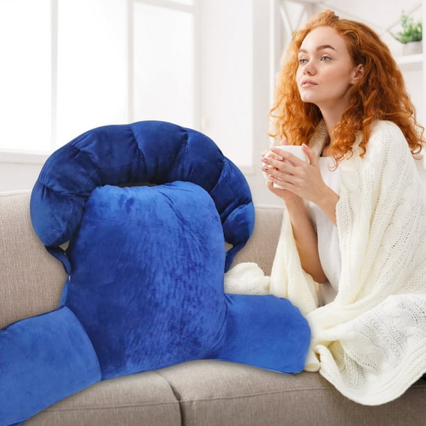 RKSTN back cushion Soft Bag Large Back Crystal Velvet Waist Pillow Home Soft Living Room Throw Pillow