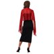 thumbnail image 2 of Chales y envolturas para mujeres Inspire Chic para vestidos de noche, brillante, chispeante y elegante con hebilla 74.8x17.7" (LxA) Burdeos (Rojo), 2 of 6