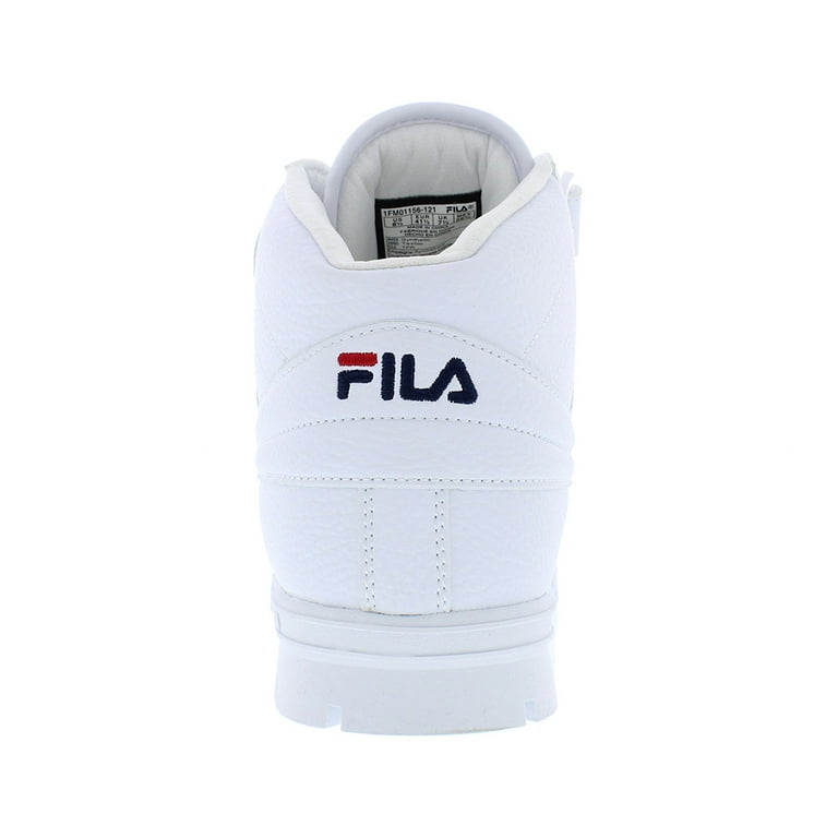 FILA Men's V13 Boots, Size 11, White Synthetic Leather, Rubber