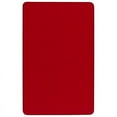 thumbnail image 2 of Flash Furniture Mobile 36''W x 72''L Rectangular Red Thermal Laminate Activity Table - Standard Height Adjustable Legs, 2 of 3