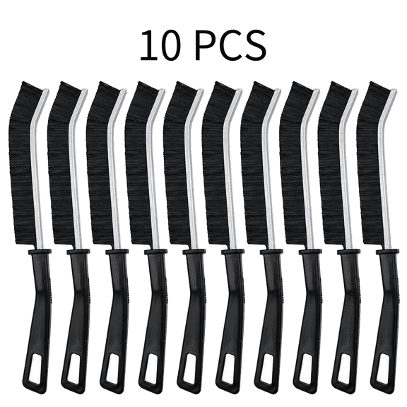 AIMSEIZE Crevice Cleaning Brush, 10Pcs Hard Bristle Crevice Cleaning Brush, Multifunctional Cleaning Gap Brush Tool for Home, Bathroom, Kitchen, Window Track, Bathtub, Vehicle, Faucets, Bowl, Teapot,