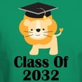 thumbnail image 3 of CafePress - Class Of 2032 Graduate (Lion) T Shirt - Men's Classic Graphic Cotton T-Shirt, 3 of 4