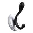 thumbnail image 2 of para para proteger pequeño forma forma forma Sin perforaciones para proteger de aluminio Sombrero Ropa Toalla Llavero Cocina de Óvalo negro perfecl Perchero, 2 of 7