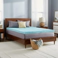 thumbnail image 2 of Slumber Solutions Highloft 4-inch Textured Gel Memory Foam Mattress Topper Twin, 2 of 5
