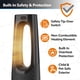 thumbnail image 4 of Space Heater Lasko Torre oscilante de cerámica sin cuchillas de 1500 W, 4 of 9