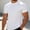 White, variant on COSFO Athletic Mens T-Shirts Cotton Short Sleeve Dry Fit Undershirts Moisture Wicking Classic Fit Solid Performance Crew Neck Mens Shirts L