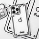 thumbnail image 2 of Funda de teléfono translúcida esmerilada para iPhone, carcasa protectora de silicona, línea bidimensional, cómic, iPhone 13 Pro Max, iPhone 14, 12, 11, XS, XR, X, 2 of 4