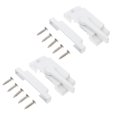 thumbnail image 1 of 2 Sets Sliding Window Sash Locks Zinc Alloy Cam Sash Locks Hung Window Latch Locks, 1 of 4