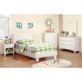 thumbnail image 3 of Bowery Hill Contemporary Solid Wood 5-Drawer Chest in White Finish, 3 of 5