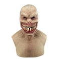 thumbnail image 1 of Cubierta Facial Creepy Gagtooth Payaso Disfraces De Halloween Scary Follower Cubiertas Faciales Realistas Horror Gruesome Shield Suministros Para Fiestas Methold HA033307-00, 1 of 6