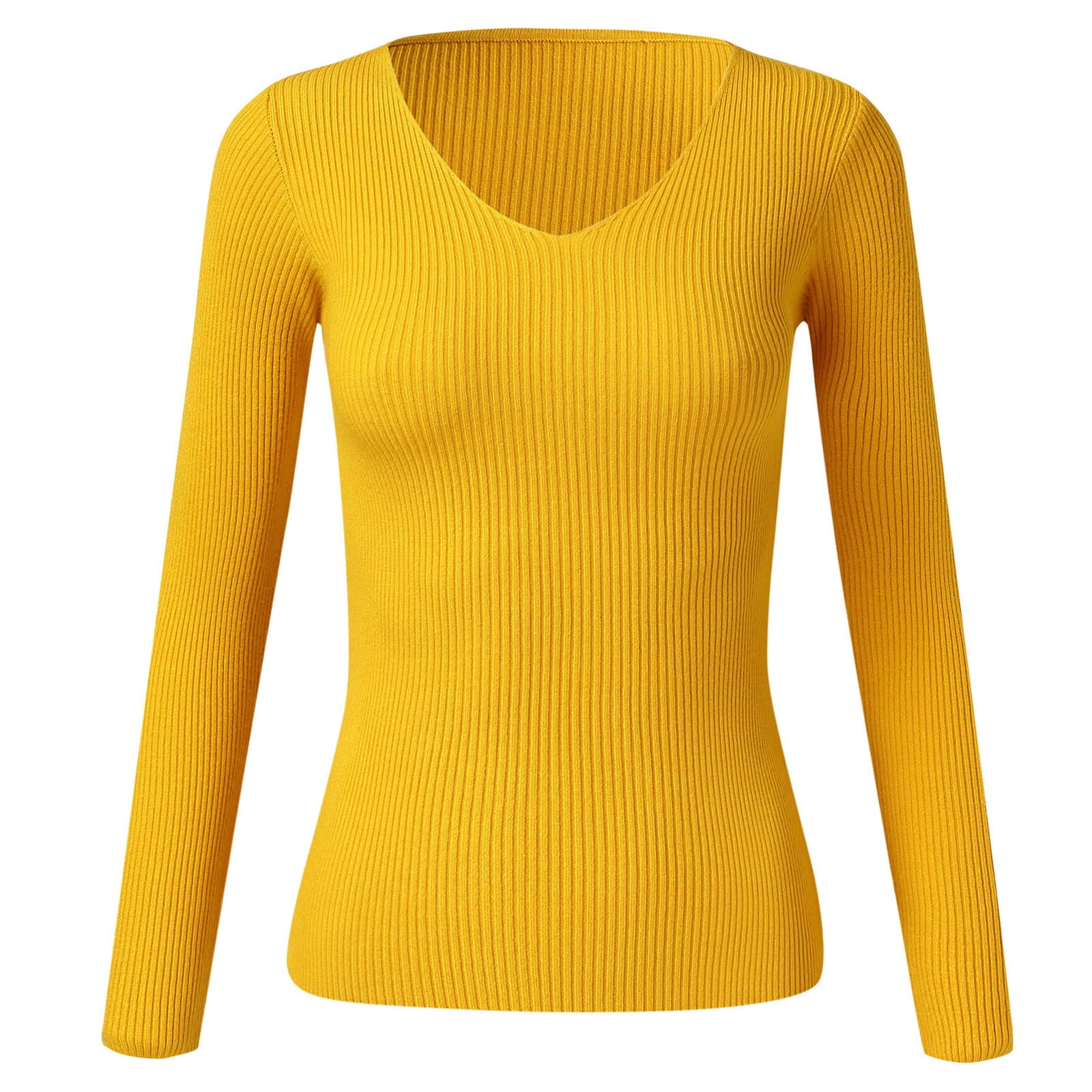 yellow thermal top