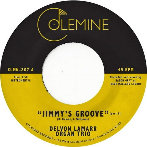 Delvon Lamarr Organ Trio - Jimmy's Groove - Music & Performance - Vinyl [7-Inch]