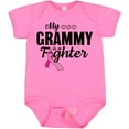 thumbnail image 3 of Inktastic Breast Cancer Awareness My Grammy is a Fighter Boys or Girls Baby Bodysuit, 3 of 5