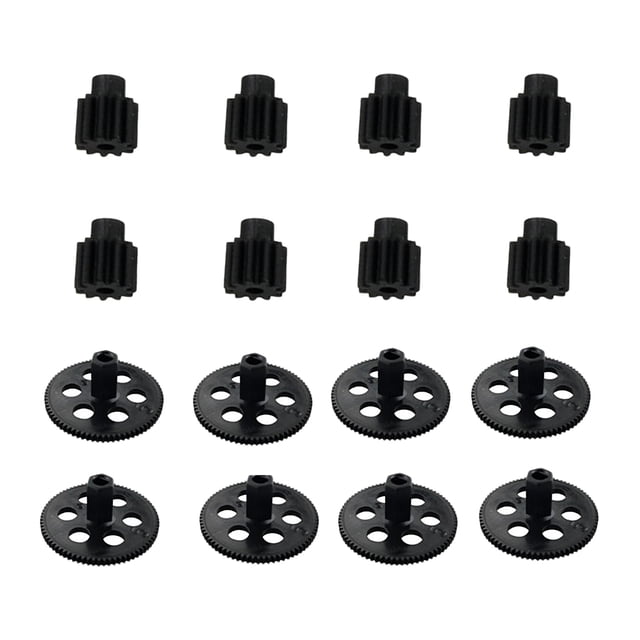 16 Piezas Engranaje De Rueda De Motor Y Piñón De Motor Zulema Para XS809 XS809HC Equipo de cuadricóptero RC