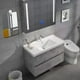thumbnail image 5 of Espejo de ducha Espejo antivaho para baño Espejo de ducha de viaje para baño, 5 of 9