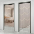 DNGZJAO Wood Beaded Curtains Door String Bead Curtain Doorways 35” W x