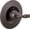 Venetian Bronze, variant on Delta T14032 Woodhurst Pressure Balanced Valve Trim Only - Black