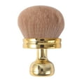 thumbnail image 1 of Cepillo de maquillaje de pierna de la cara oval Oro, 1 of 8
