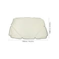 thumbnail image 2 of UPOUART Beige Oxford Cloth Swing Canopy Replacement Sunshade Cover For Outdoor Garden Swing Chair Easy Installation, 2 of 8