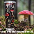 thumbnail image 6 of Mushroom Cup, Stainless Steel 40 Oz Tumbler with Handle and Straw, Mushroom Gifts for Women Mushroom Lovers, Cute Plant Mushroom Mug Tumbler with Lid and Straw, Mushroom Decor Stuff Accessories, 6 of 6