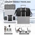 thumbnail image 3 of AOMRCOL Travel Duffle Bag Gym Bags with Shoe Compartment Wet Pocket Waterproof for Weekender Overnight Gym Sports Traveling Swimming Yoga Workout,Black Gym Bags For Men, 3 of 9