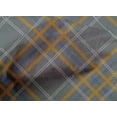 thumbnail image 4 of oneOone Organic Cotton Voile Fabric Tartan Check Printed Fabric 1 Yard 42 Inch Wide, 4 of 4
