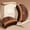 2pcs Walnut, variant on Natural Wooden Face Dry Brush, Lymphatic Drainage Contour Massage Tool for Face Neck Chin, Eco Friendly Exfoliating Skincare Brush with Gift Box