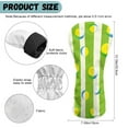 thumbnail image 6 of Yuyamidu Golf Ball Golf Head Covers for Driver Fairway Woods Hybrid Green Stripes Headcovers PU Leather Golf Club Head Cover, 6 of 8