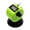 Green, variant on Manual Tally Counter Plastic Base For Sports Game Score Tracking Factory Production Line Counting And Lightweight Easy T