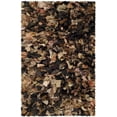 thumbnail image 6 of SAFAVIEH Rio Cassandra Confetti Polyester Shag Area Rug, Brown/Multi, 2'3" x 3'9", 6 of 7