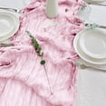thumbnail image 4 of Camino de Mesa KEEPSHOWING de Gasa 3 m x 90 cm para Fiesta de Boda, 4 of 7