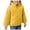 Yellow, variant on Sopiago Boys Girls Fleece Jacket Sherpa Fall Winter Full Zip Fuzzy Coat Toddler Kids Outwear with Pockets(Yellow,18-24 Months)