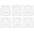 thumbnail image 1 of SHISUYAN 1 Ensemble 6 Pcs Protecteur Mural Poignée de Porte Auto-Adhésive (Transparent), 1 of 9