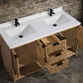 thumbnail image 4 of San Diego 55" Freestanding Bathroom Vanity Weathered Fir, 4 of 11