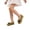 Army Green, variant on Princess Mary Jane Shoes Kids Little Girls Big Girls Dress Shoe Velvet Slip On Ballet Flats with Bow 2026 Fashion