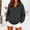 Dark Gray, variant on Quarter Zip Pullover Women Fall Clothes for Women Fall Tops for Women 1/4 Zip Pullover Women Business Casual Outfits Trendy Clothes Athletic Quarter Zip Women No Hood Tops Teacher Sweatshirt Orange L