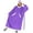 Purple, variant on Fantaslook Oversized Wearable Blanket Hoodie, Long Flannel Sherpa Fleece Blanket Hoodie Sweatshirt for Adults Women Men, Plush Blanket with Hood, Pocket & Sleeves