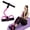 Pink, variant on 6Six-Tube Elastic Yoga Pedal Pull Rope For Stretching, Slimming & Muscle Training, Fitness Equipment For Belly, Waist, Arms & Legs (Purple)