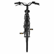 Hyper Bicycles 36V 700C Electric Commuter E-Bike, Adult Ages 13+, Pedal-Assist, 250W Motor, Black