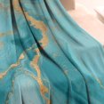 thumbnail image 3 of Blue Gold Marble Pattern Blanket,Comfortable Soft Flannel Throw Blanket,All Season,Warm Lightweight Blankets for Sofa Bed Couch Living Room Chair,30"x40", 3 of 4