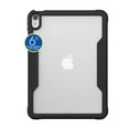 thumbnail image 4 of Onn. Slim Rugged Tablet Case for iPad (A16), iPad (10th generation) - Black/Clear, 4 of 7