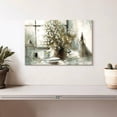 thumbnail image 2 of Elephant Stock Daisy Still Life Wall Art - Horizontal Canvas Wall Art - Living Room Wall Decor - Floral And Botanical Canvas - Brown And Beige Decor By George Bjorkland - 12" x 8", 2 of 8